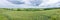 Panorama beautiful rolling Limburg landscape