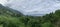 Panorama of Beautiful Toba Lake, Sumatra, Indonesia