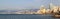 Panorama Beirut and the Lebanon mountains