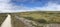 Panorama from a bicycle path on Vlieland