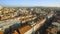 Panorama bird\'s-eye view of the centre of Porto, Portugal. Travel.