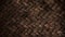 Panorama black weave wood texture for wallpaper background. Panoramic dark black bamboo woven texture.