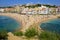 Panorama of Blanes, Spain