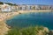 Panorama of Blanes, Spain