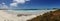 Panorama from Blue Haven beach