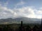 Panorama in The Borobudur temple