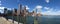 Panorama Boston Skyline