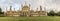 Panorama of Brighton pavilion, England