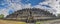 Panorama Buddist temple Borobudur complex in Yogjakarta in Java