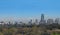 Panorama of Buenos Aires with smoke, Argentina