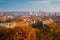 Panorama of the business centre of Vilnius. Lithuania