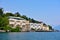 Panorama of cadenabbia Griante lake como Italy