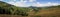Panorama on the cameron Highlands tea hills near Brinchang, Malaysia