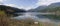 Panorama of Capilano Lake