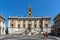 Panorama of Capitoline Museums in city of Rome, Italy