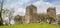 Panorama of the castle of Guimaraes