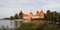 Panorama castle Trakai