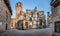 Panorama of Cathedral of the Holy Cross and Saint Eulalia