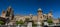 Panorama of the cathedral of Palermo