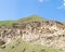 Panorama of cave city in Vardzia,Georgia