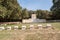 Panorama of cemetery beach at the Anzac cove in Gallipoli Gelibolu canakkale turkey beach cemetery