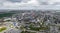 Panorama of the chemical industry Plant top view