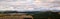 Panorama of Cheviot Hills from Carter Bar