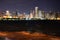 Panorama Chicago at night