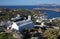 Panorama of Chora, the capital of Ios island, Cyclades, Greece