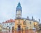 Panorama of Church of Holy Trinity in Jasna Gora monastery in Czestochowa, Poland