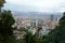 Panorama of the city of Bogota Colombia