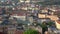 Panorama of the city of Brno in April morning. Czechia