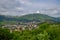 Panorama of the city in the Bulgarian mountains 4