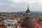 Panorama of the city center with old houses Santiago de Cuba, Cuba