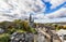 Panorama of city Cork with  St. Fin Barre Cathedral , Ireland