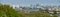 Panorama of the City of London from Greenwich