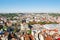 Panorama of a city of Lvov