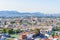 Panorama of the city of Saltillo in Mexico.
