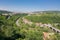 Panorama of the city of Veliko Tarnovo and the Yantra river