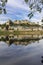 Panorama. City view and Fortress. Chinon. France