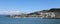 Panorama Clyde Quay Wharf Wellington New Zealand