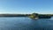 Panorama of the coast of Egypt along the Nile