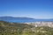 panorama coast of southern Albania near Llogara pass.