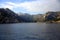 Panorama of the coast under sunset light, Parc National des Calanques, Marseille, France