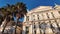 Panorama of Coastal street of city of Nice, France