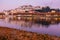 Panorama of Coimbra across Mondego River