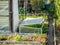 Panorama cold frame in the garden