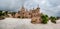 Panorama of Colomares castle