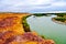 Panorama, Colorful Beach, Xinjiang China