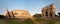 Panorama of the Colosseum and Arch of Constantine